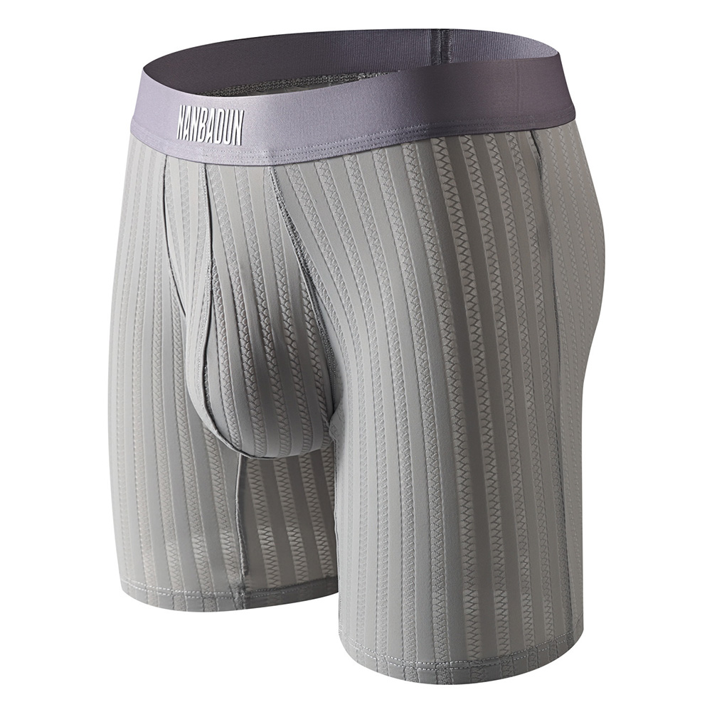 Men Ice Silk Long Leg Shorts B - đánh giá và giá Long Leg Trunk Men
